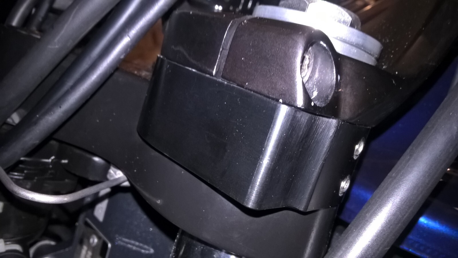 Triumph sprint GT Handle bar risers for models 2011 onwards