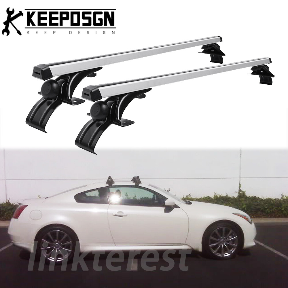 48" Car Top Roof Rack Cross Bar Luggage Carrier Cargo Kayak for Infiniti G35 G37