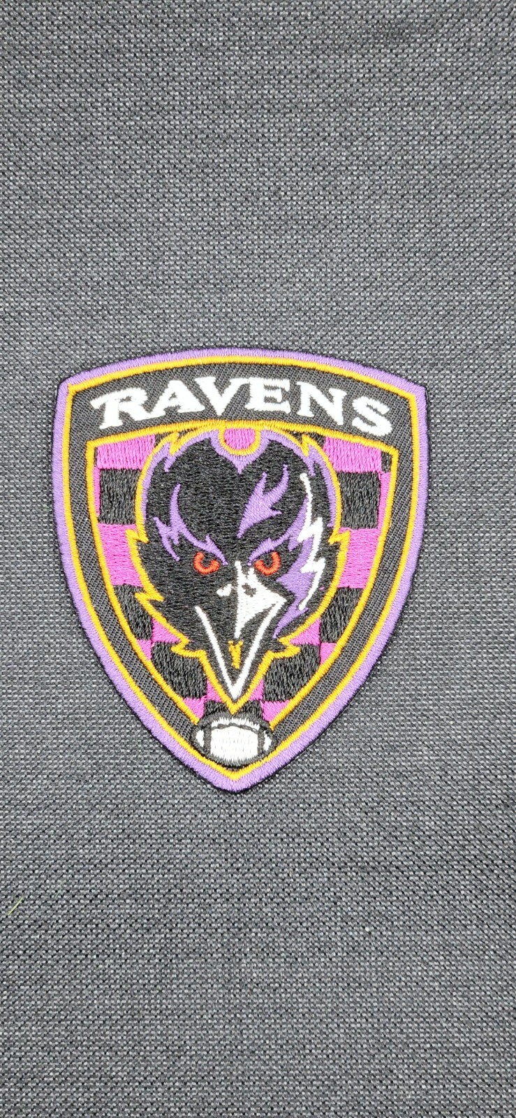 Baltimore Ravens Football Embroidered Iron-on Patch-3"