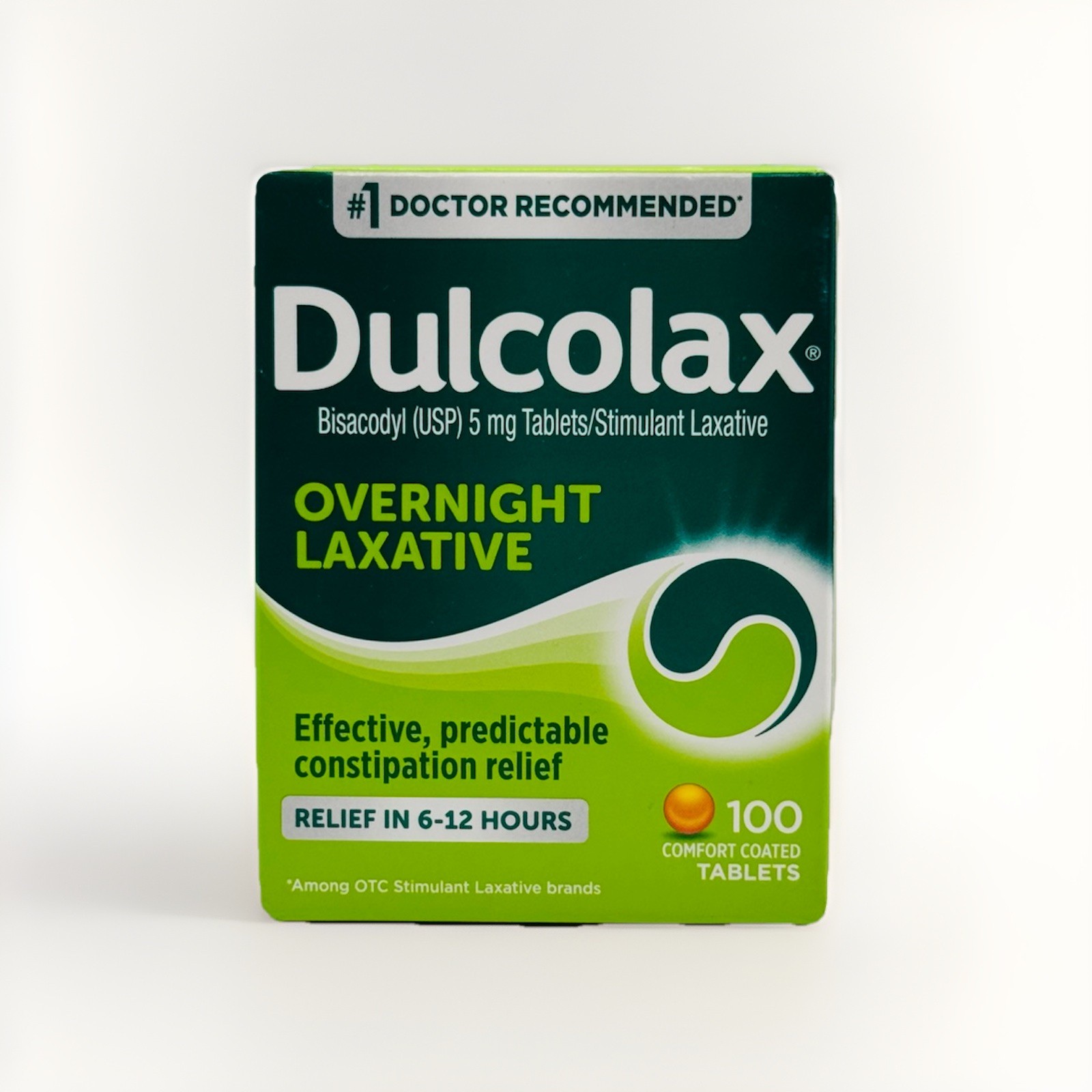 Dulcolax Laxative Tablets Overnight Relief 100 Ct Ex 2028