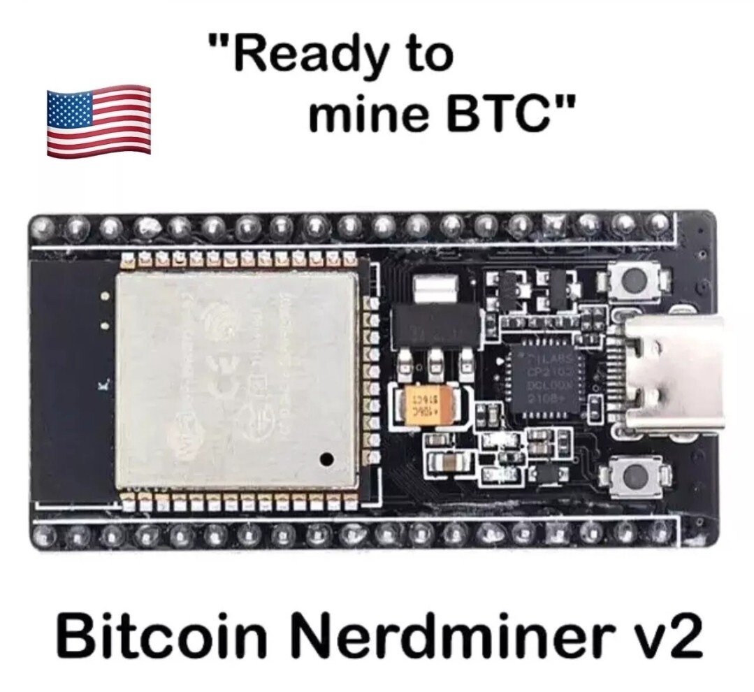 *New* Dogecoin NerdMiner + USB-C. DOGE Mining Made Easy! Nerd Miner - Scrypt