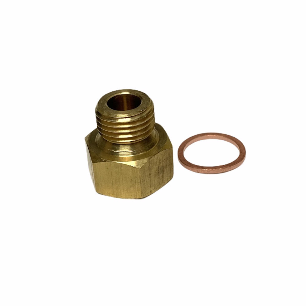 Oil Water Pressure Boost Temp Sensor Adapter Fitting Kit M16X1.5 to 1/8 NPT