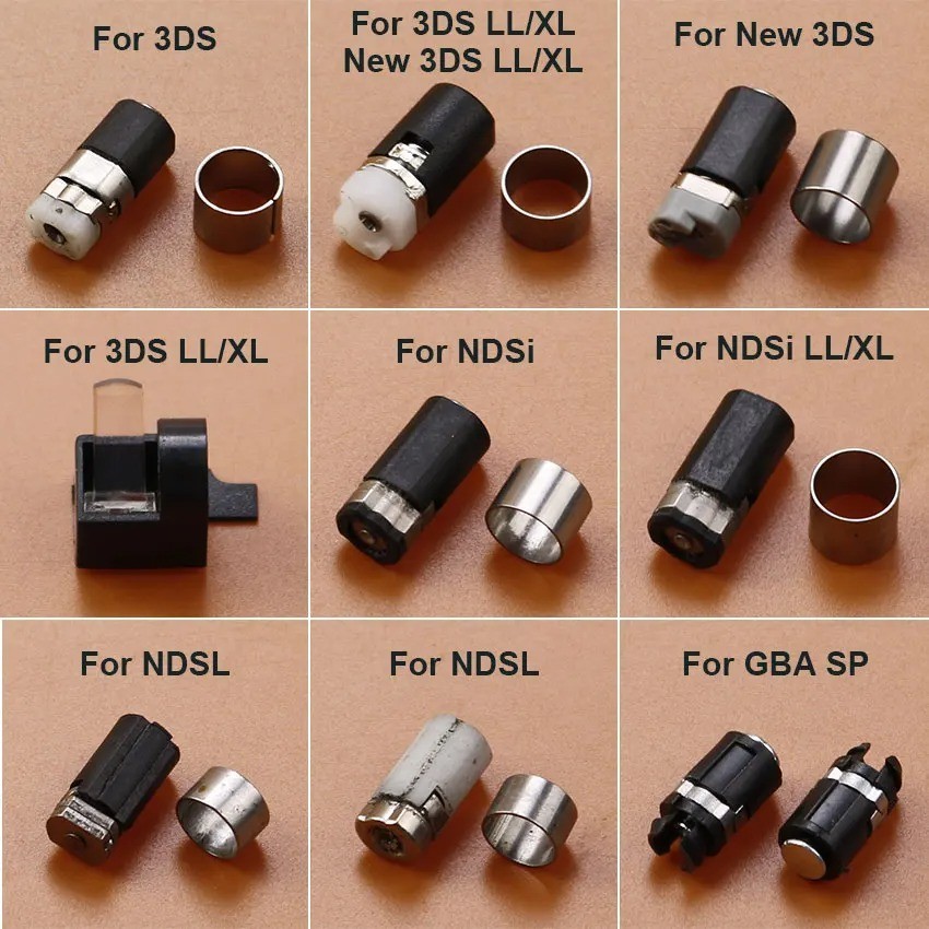 Replacement Hinge/Axle for Nintendo New/3DS/2DS/DSi/XL/LL/DS Lite/GBA SP Ring US