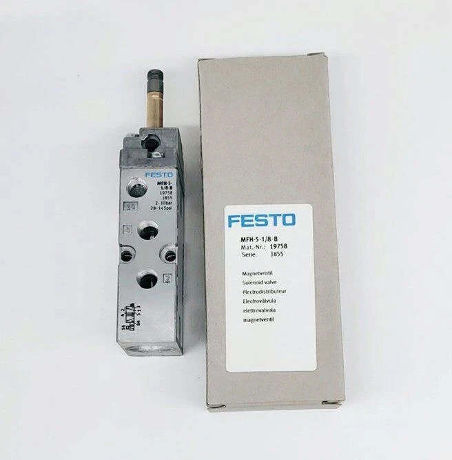 FESTO- MFH-5-1/8-B 19758 1PC solenoid valve MFH518B New