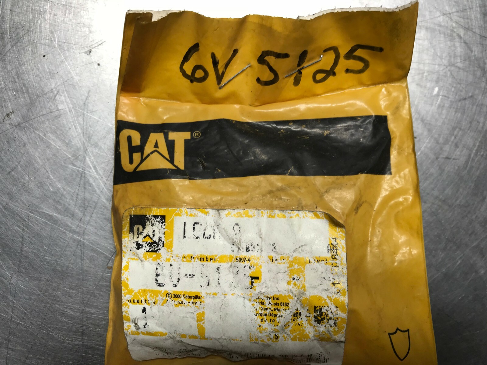 6V5125  GENUINE CAT  LOCK CYLINDER   Caterpillar  6V-5125