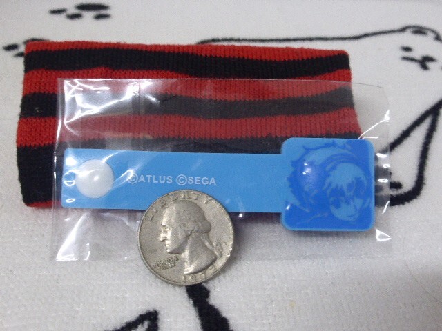 Persona 3 Aigis Clip Strap Key Chain *Playstation*  PS2 PS3 PS4 PS5 XBox JP NFR