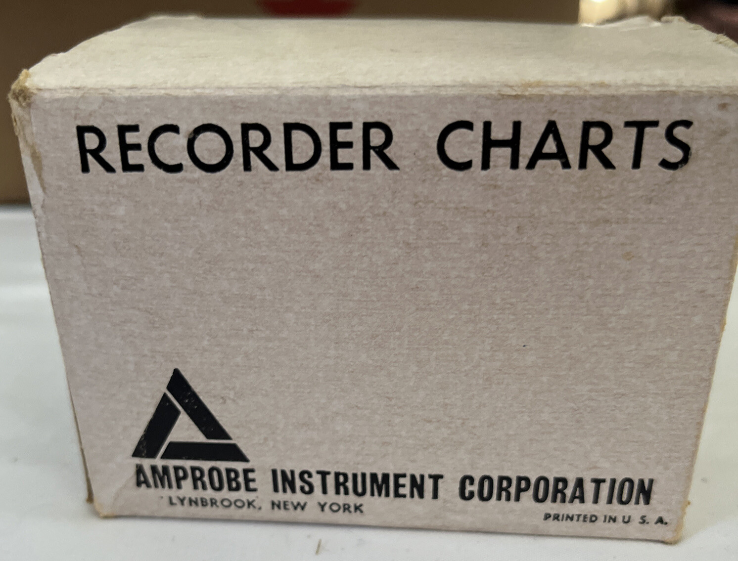 AMPROBE INSTRUMENT RCV12HX Chart Paper Roll Recorder Chart Pack Of 6 NEW