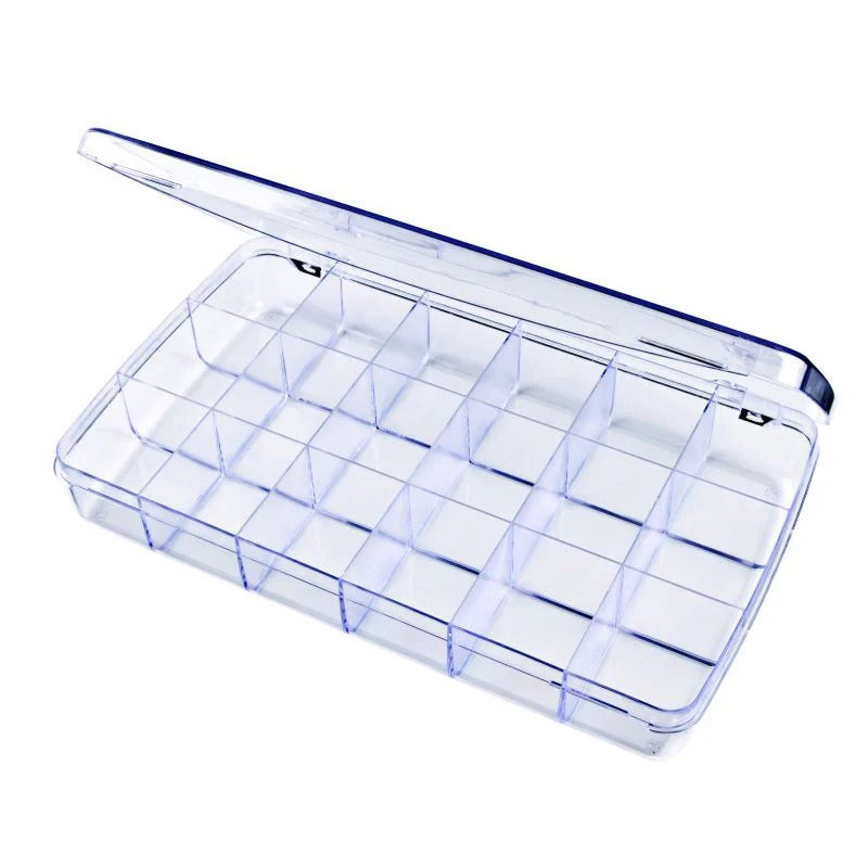 Flambeau 6766CD Crystal Clear 18 Compartment Box