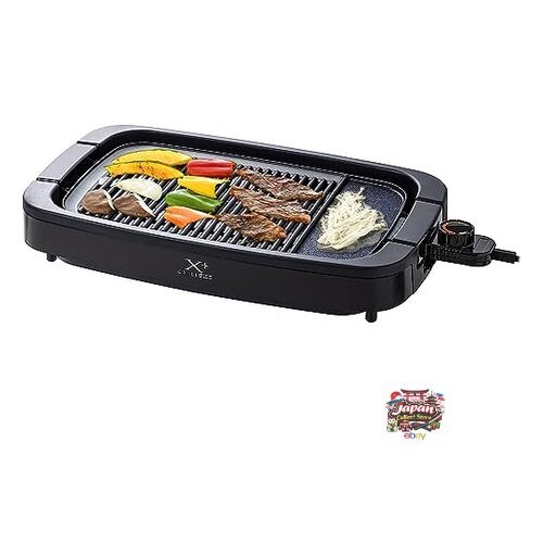 [YAMAZEN] Smoke-Reducing Wide Plate Grill X-Grill for Singles and Couples -