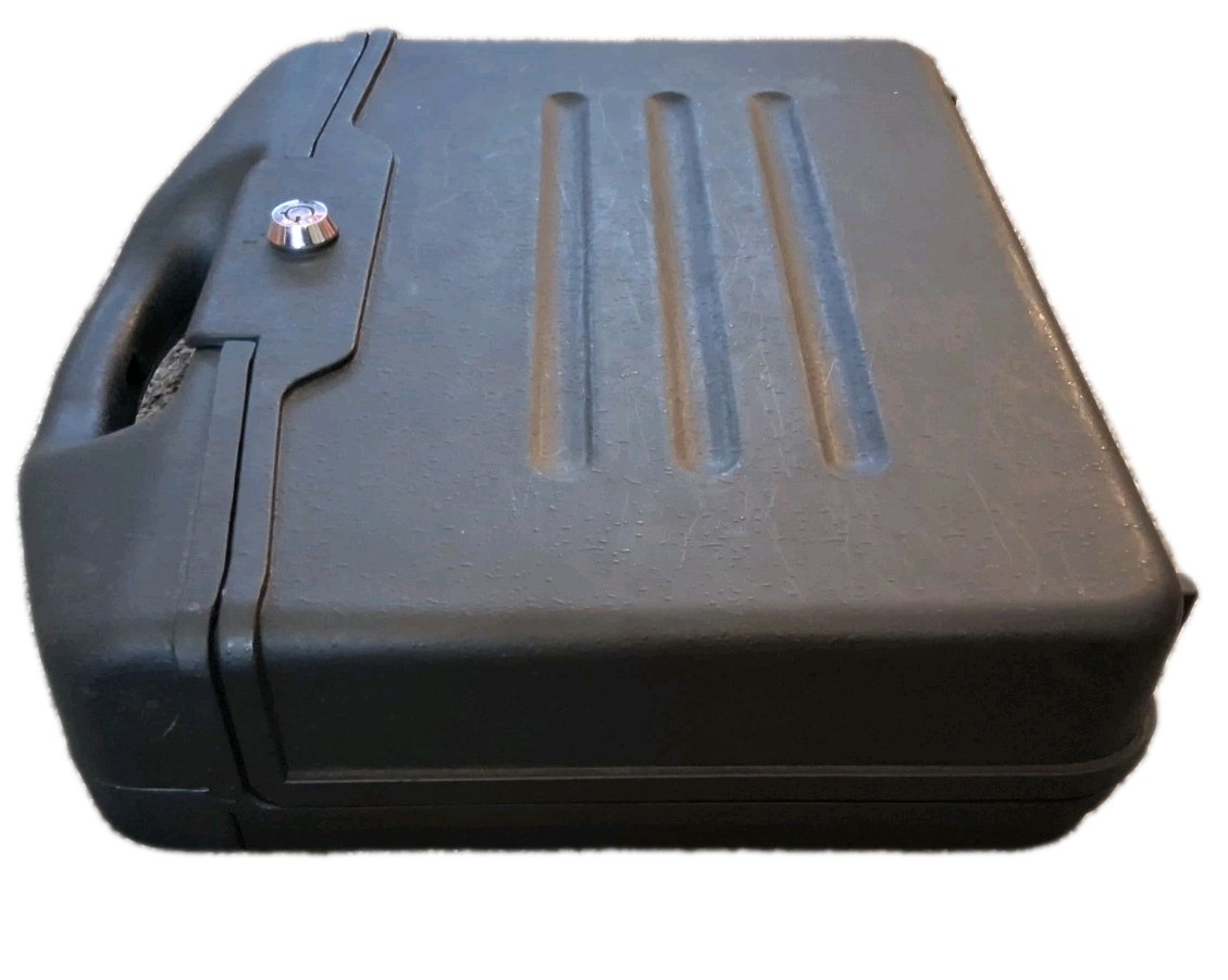 Franzen Security Products Armloc II Handgun case MISSING KEY Can Still Use Combo