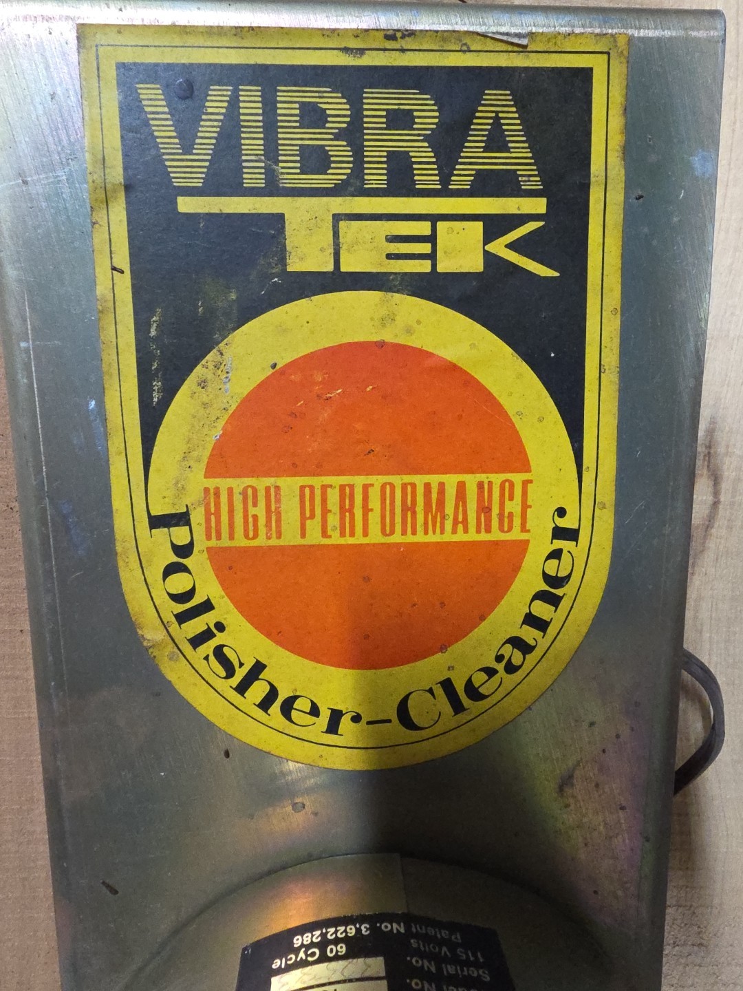 VTG ~Vibra tek ~ High Performance polisher /cleaner ~ Adjustable No Lid