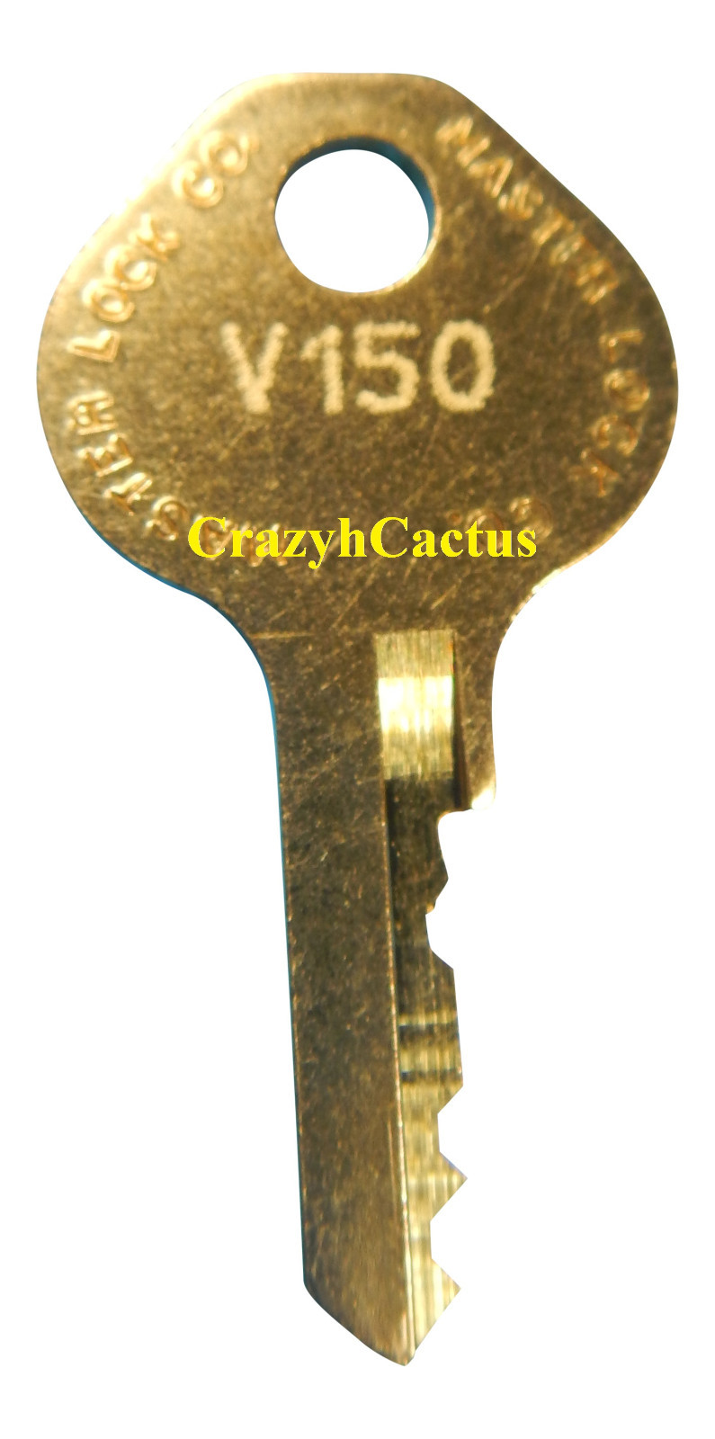 Master Lock Padlock 1525 1585 2010 2076 Control Key OEM Original Master Key V150