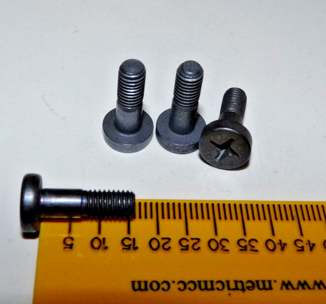 4X Aerospace M5x15mm Water Bottle Cage Titanium bolts screws wide head