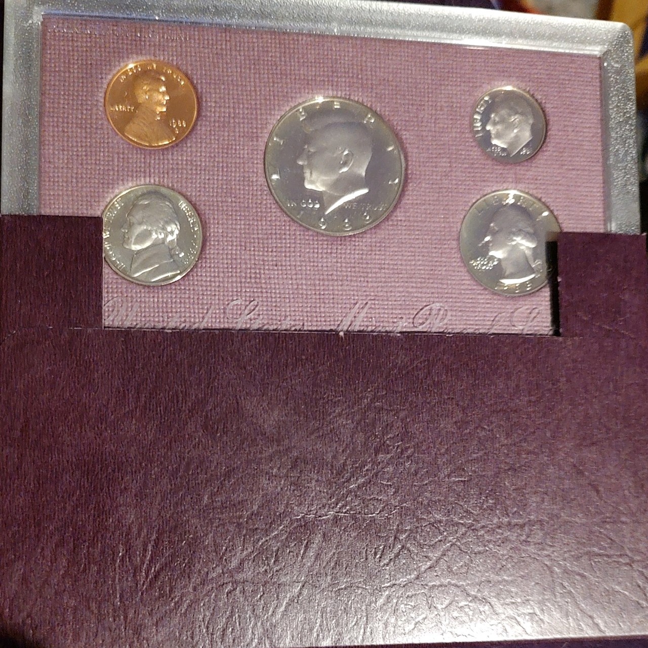 1988 United States Mint Proof Coin Set