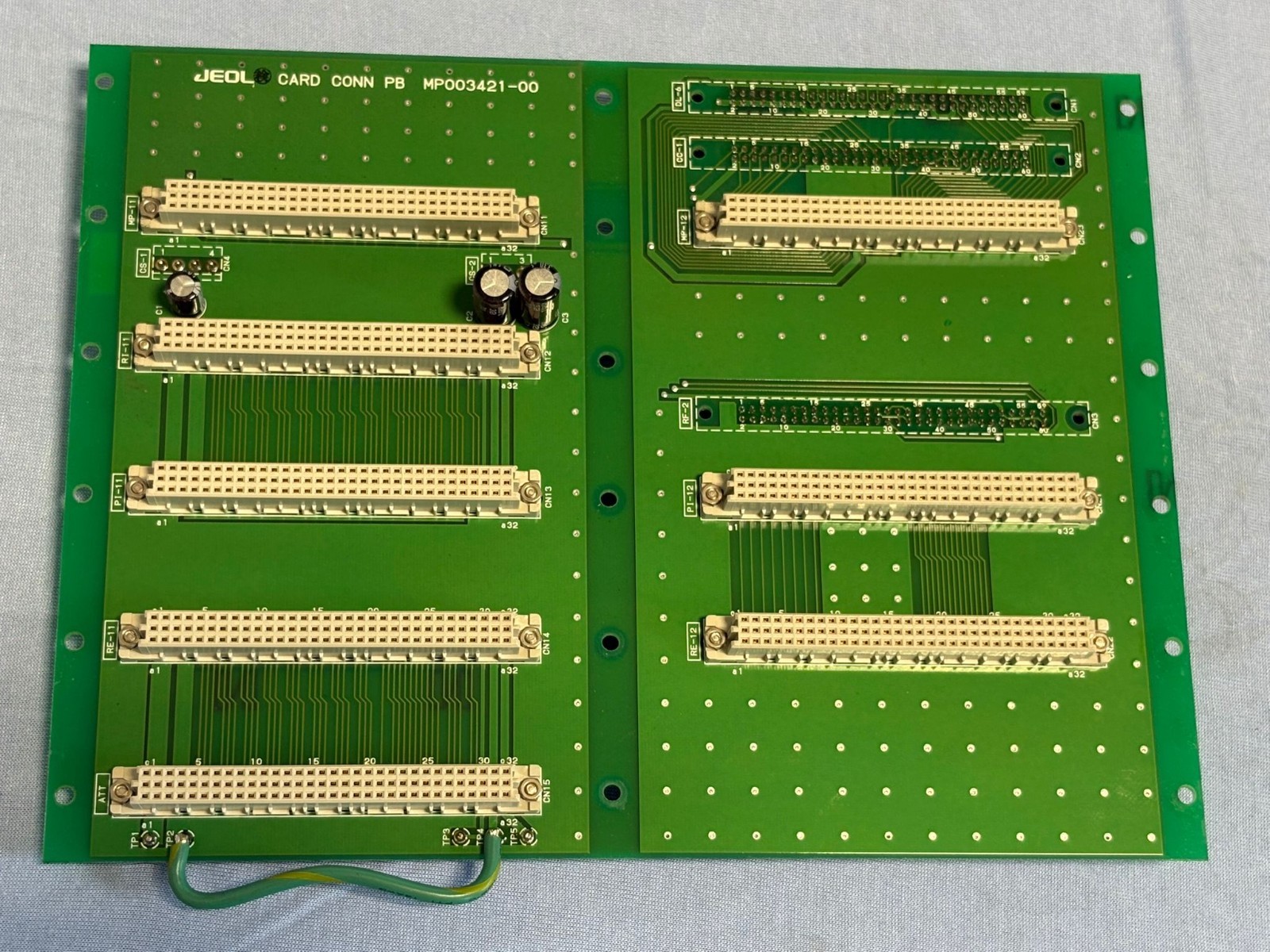 Jeol CARD CONN PB PCB Board MP003421-00, 0K04X281C for JEM-1011 TEM Microscope