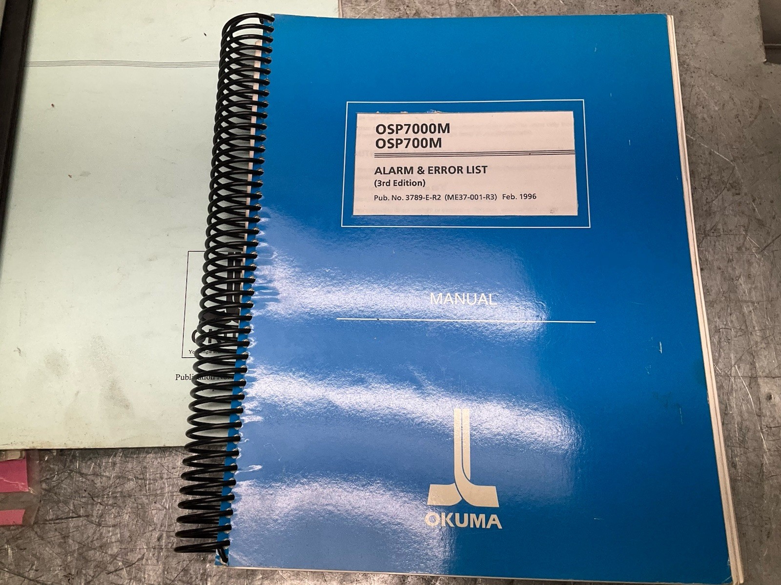 Okuma MX-45VAE OSP7000M OSP700M Manuals 12ea