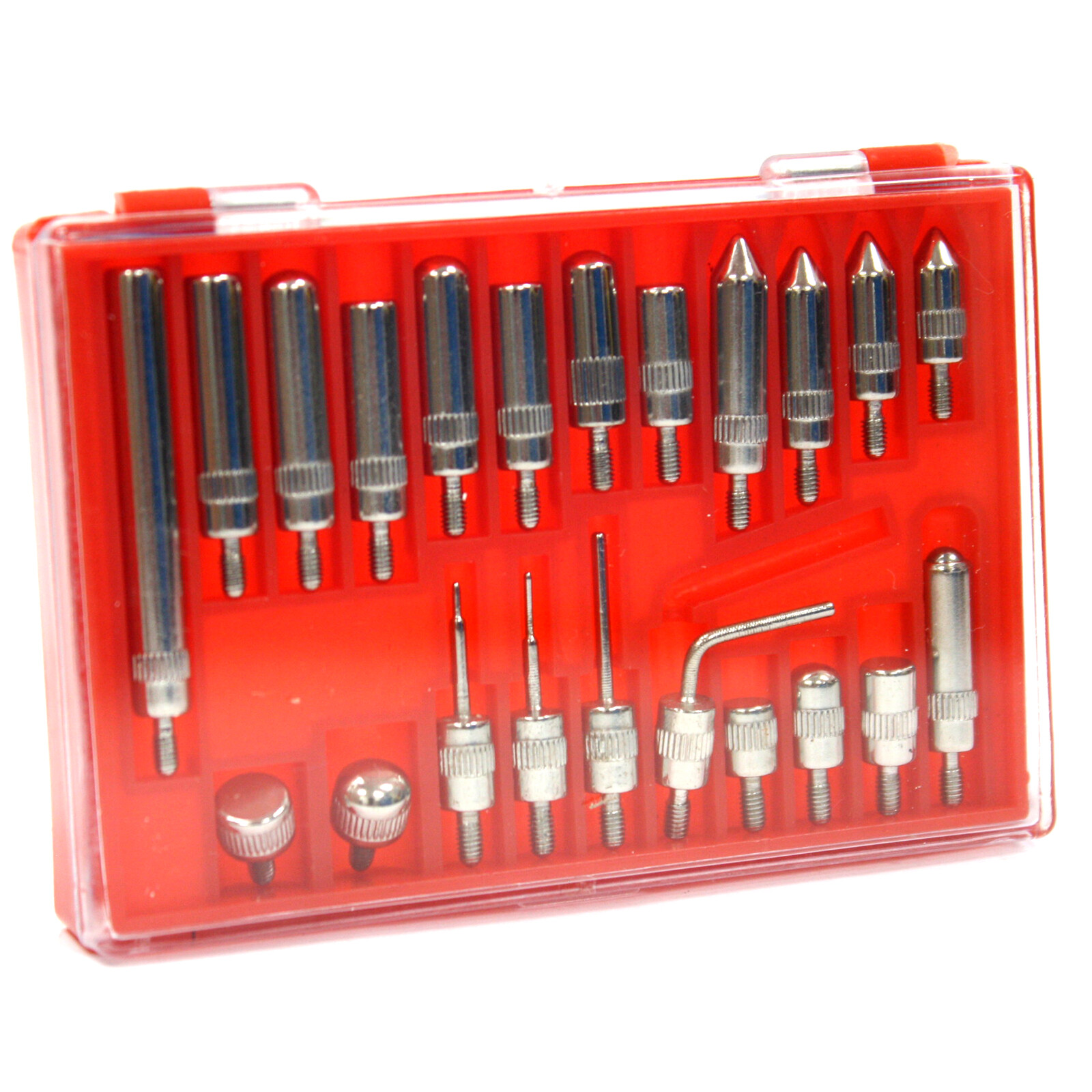 22pc AGD 4-48 Thread Dial Digital Indicator Point Set End Tip Kit Machinist Tool