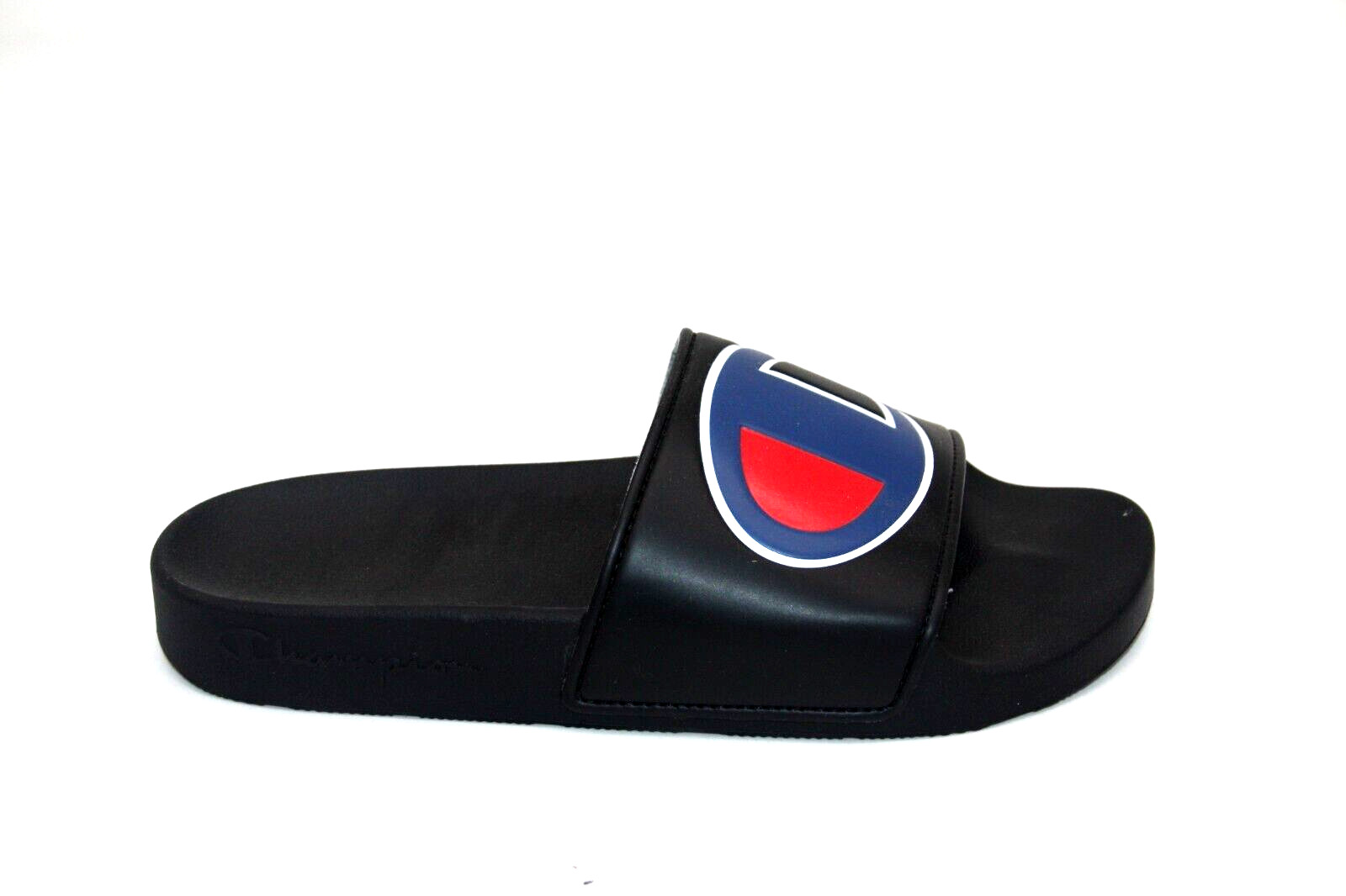 CHAMPION SLIDE IPO BLACK/BLACK CM100073M MENS SLIP ON SANDAL