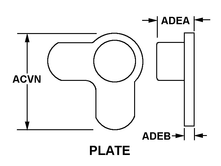 10-32 Corner NutPlate Military Standard MS21055L3 Aircraft 5310-00-779-6594 5 PK