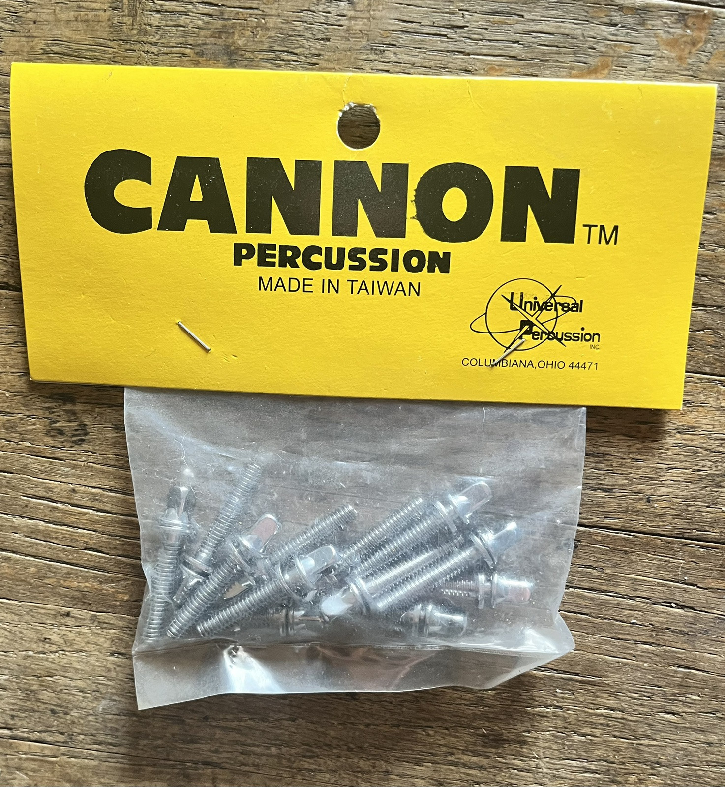 Cannon 632TS-1.5 Pack of 12 1.5” Tension Rods with Washers