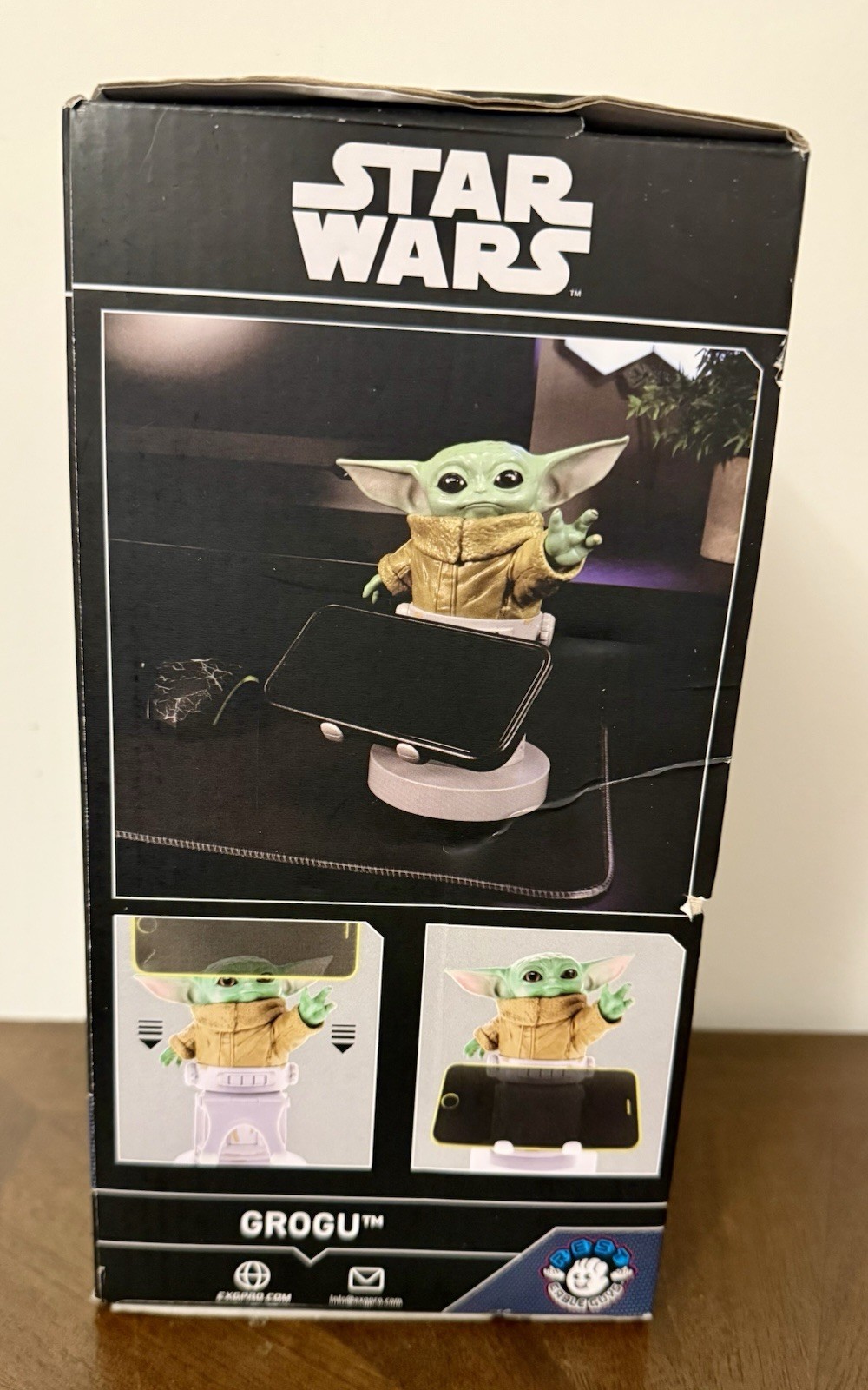 NEW🎮Star Wars/Mandalorian Grogu Cable Guys Phone & Controller Holder Tech Stand