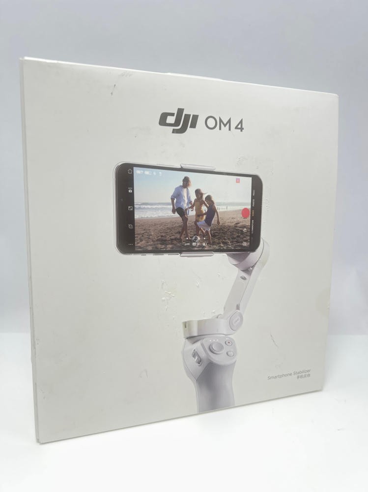 DJI OM 4 3-Axis Smartphone Gimbal Stabilizer Magnetic Grip Tripod Gray