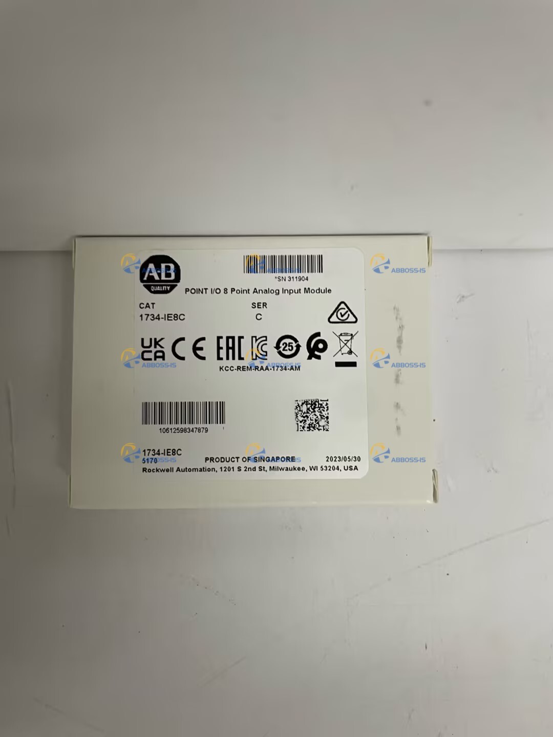 [Factory Sealed]Allen Bradley 1734-IE8C Ser C Analog Input Module