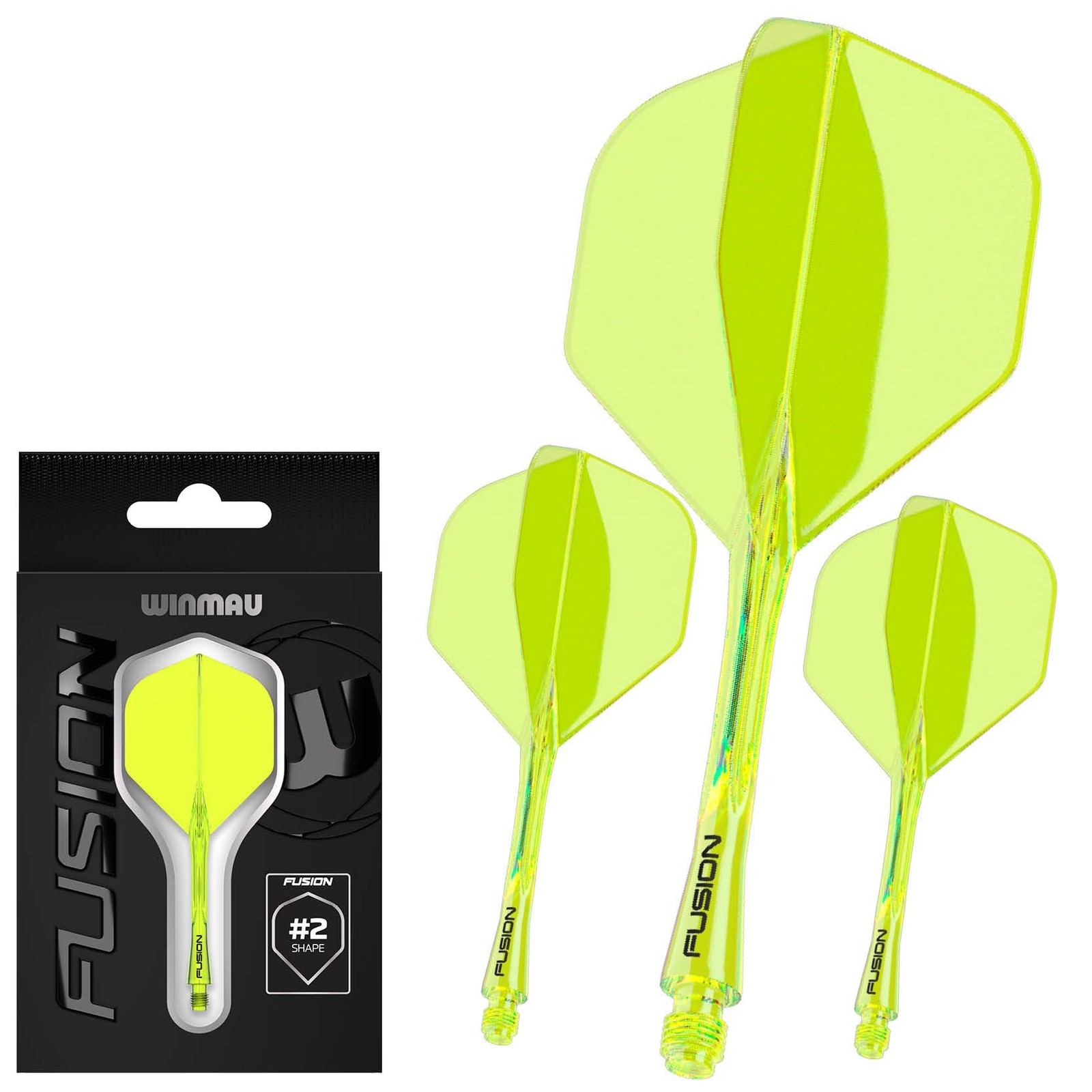 Winmau Darts Integrated Flight and Shaft System Replacement Set for Steel Tip...