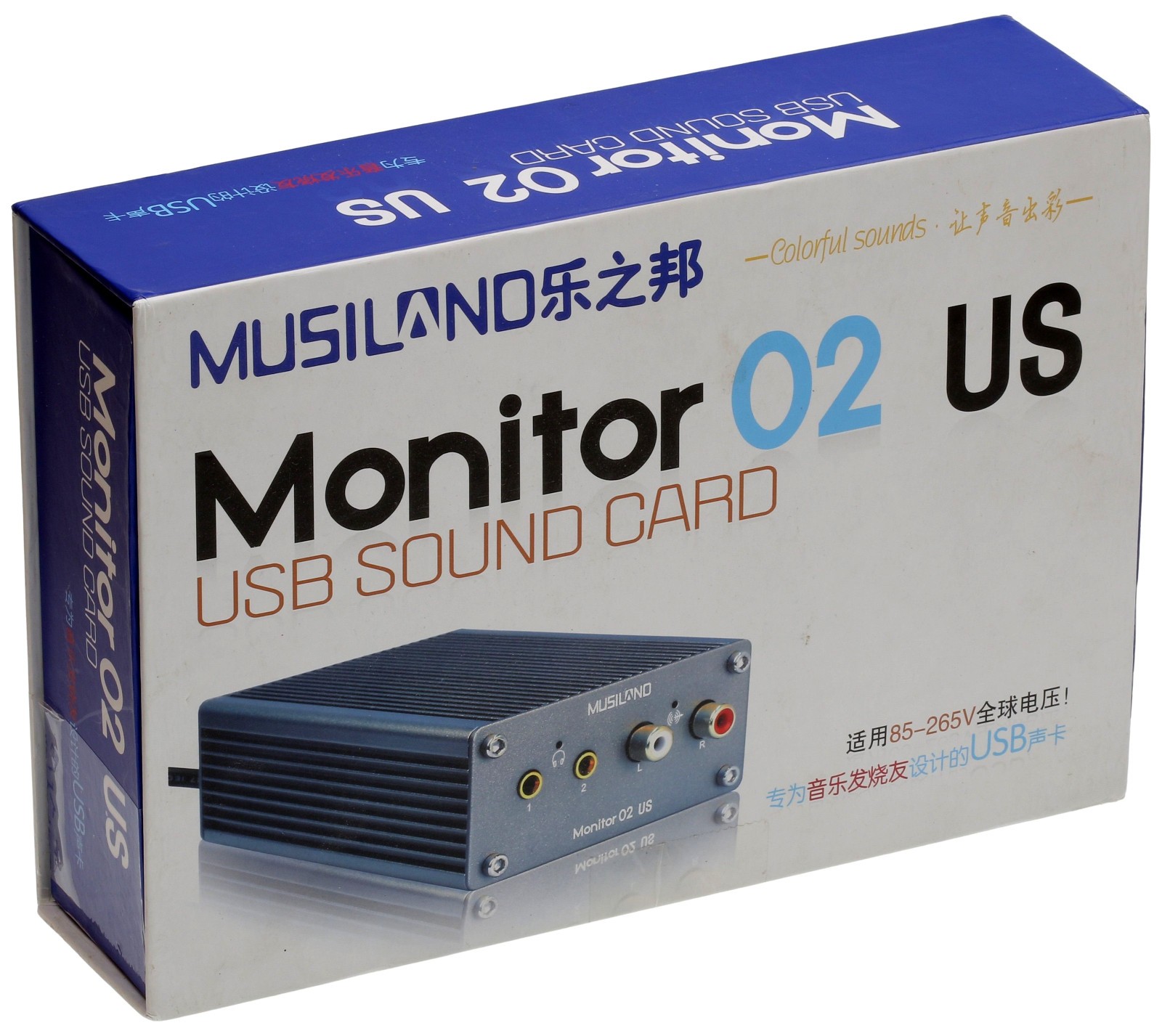 Musiland Monitor 02 US USB 192kHz DAC Headphone TOSLink & SPDIF Output  OPEN BOX