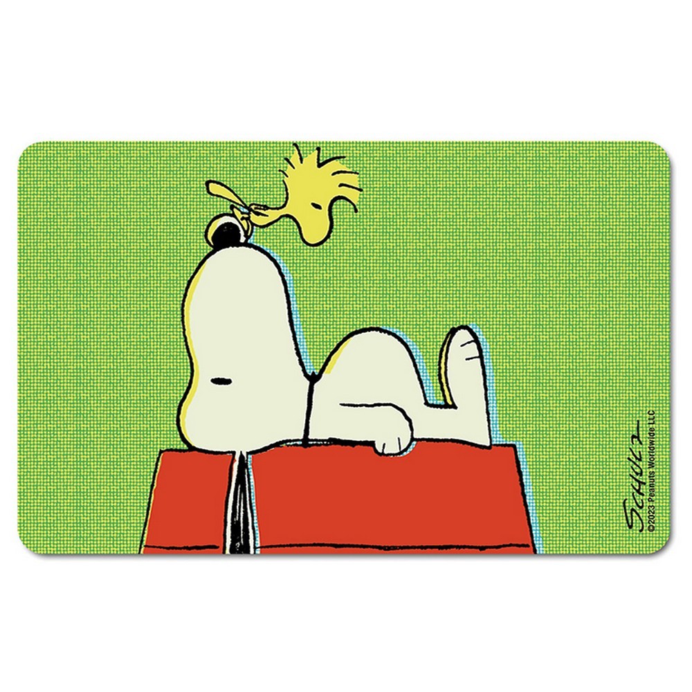 Logoshirt® Peanuts Breakfast Board 23x14cm (Snoopy and Woodstock)