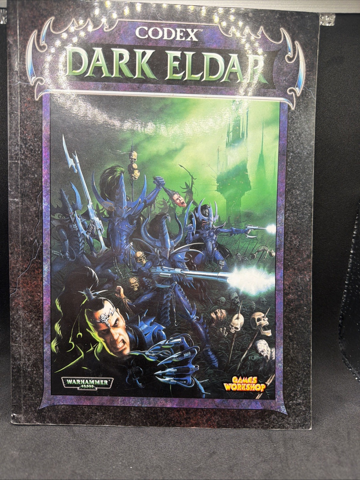 Warhammer 40k Codex Dark Elder 1998 Supplement Book Used OOP