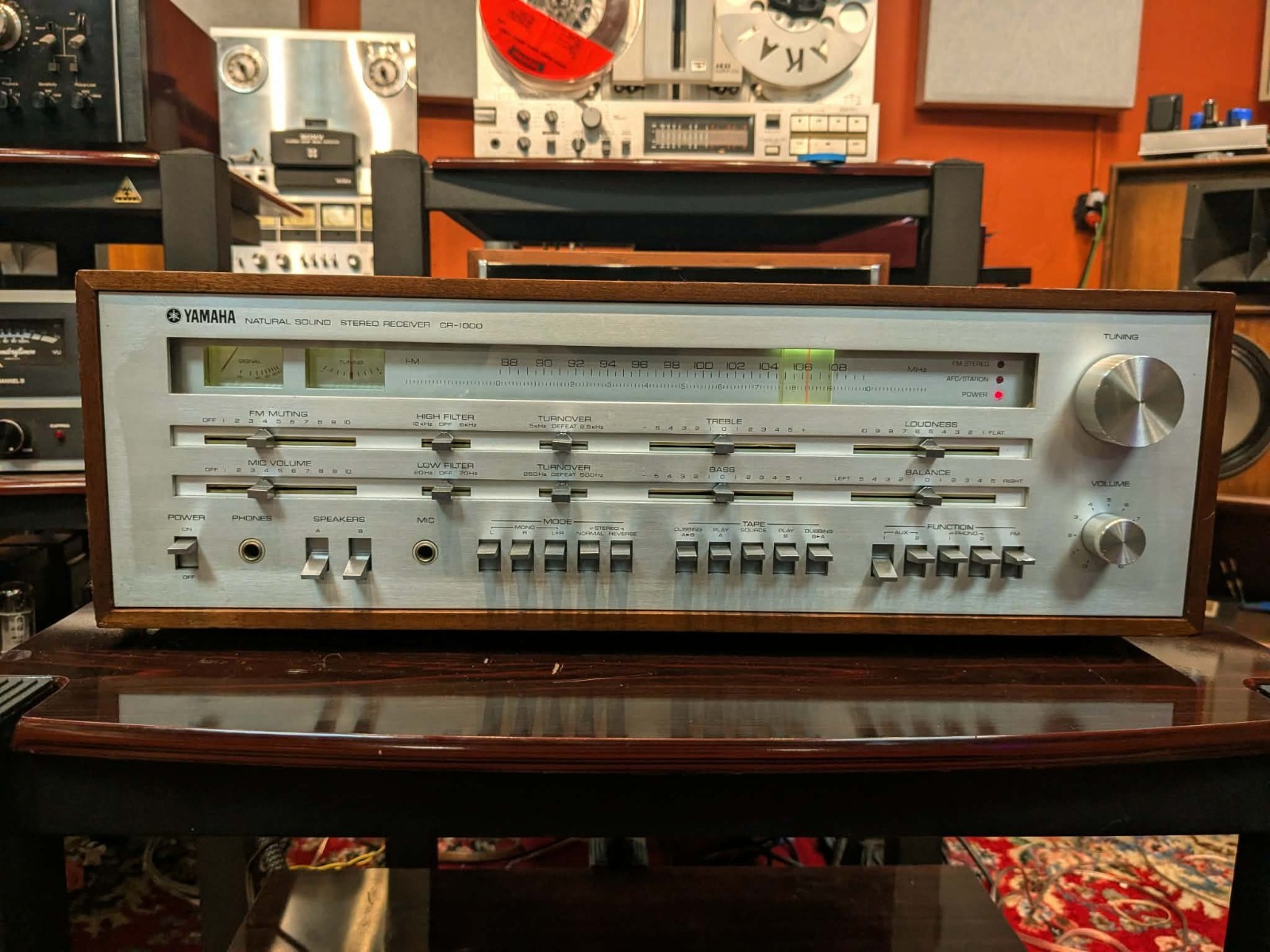 Yamaha CR-1000 Stereo Receiver Pro Tested
