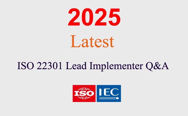 ISO 22301 Lead Implementer Q&A GUARANTEED (1 month update)