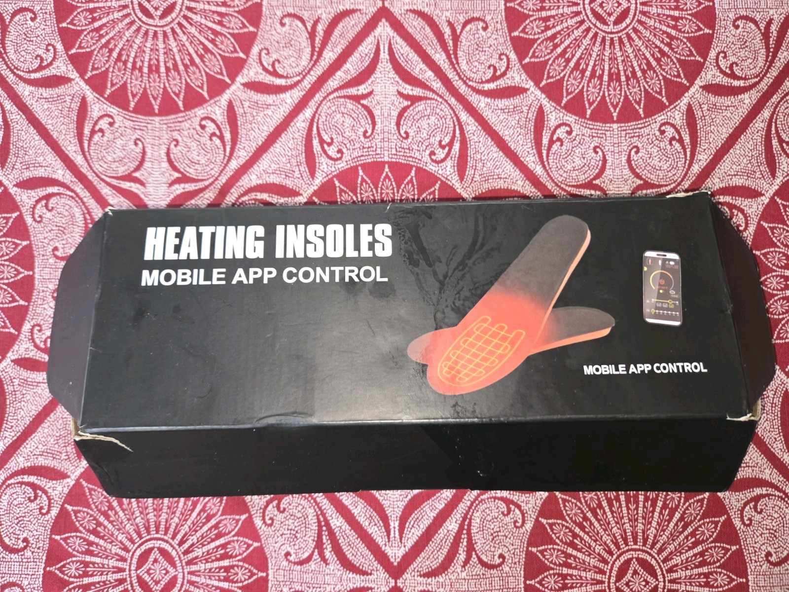 Heated Insoles for Women Men Foot Warmer Rechargeable 3 Level Warmer Foot Warmer