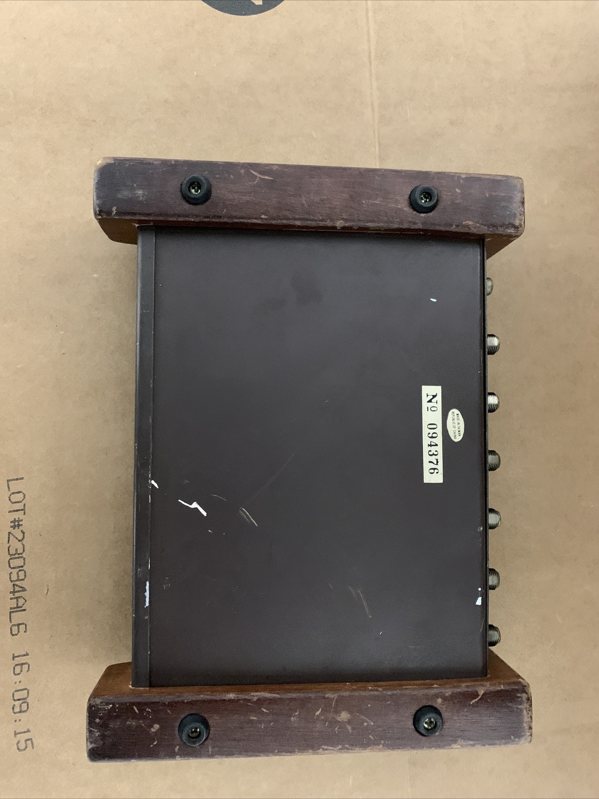 Vintage ARISTA Master Video Selector 56-5001 Vtg Retro Gaming Wood Switch TV
