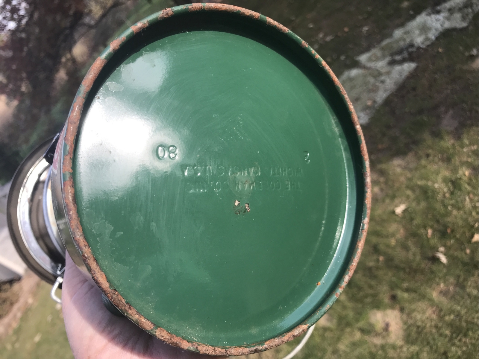COLEMAN MODEL 220K LANTERN DATED 2/80