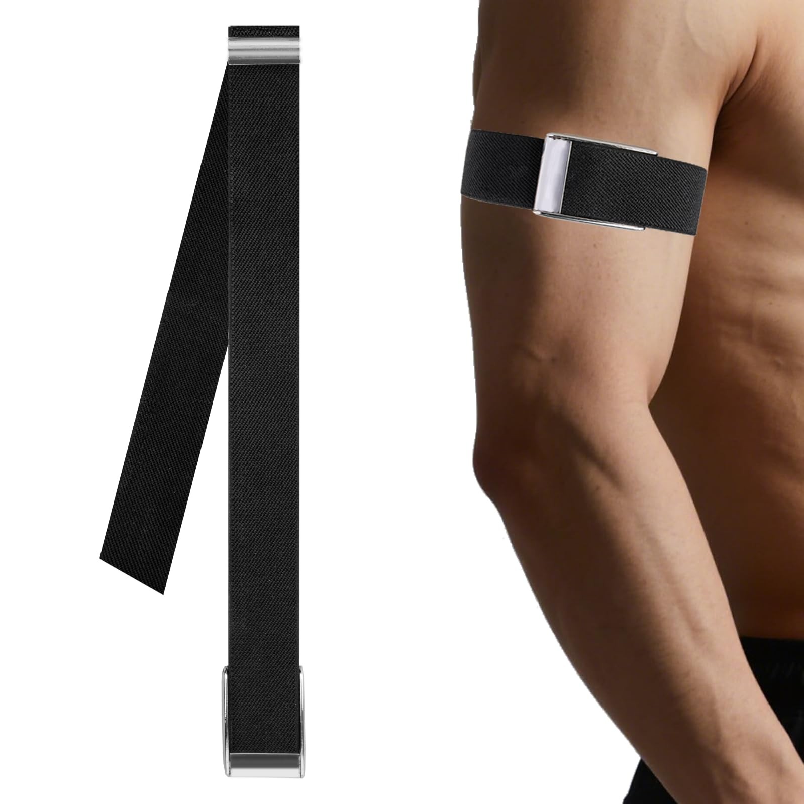 Arm Bicep Band Compatible with Whoop 5.0 One+Peak Fitness Life Tracker, Water...