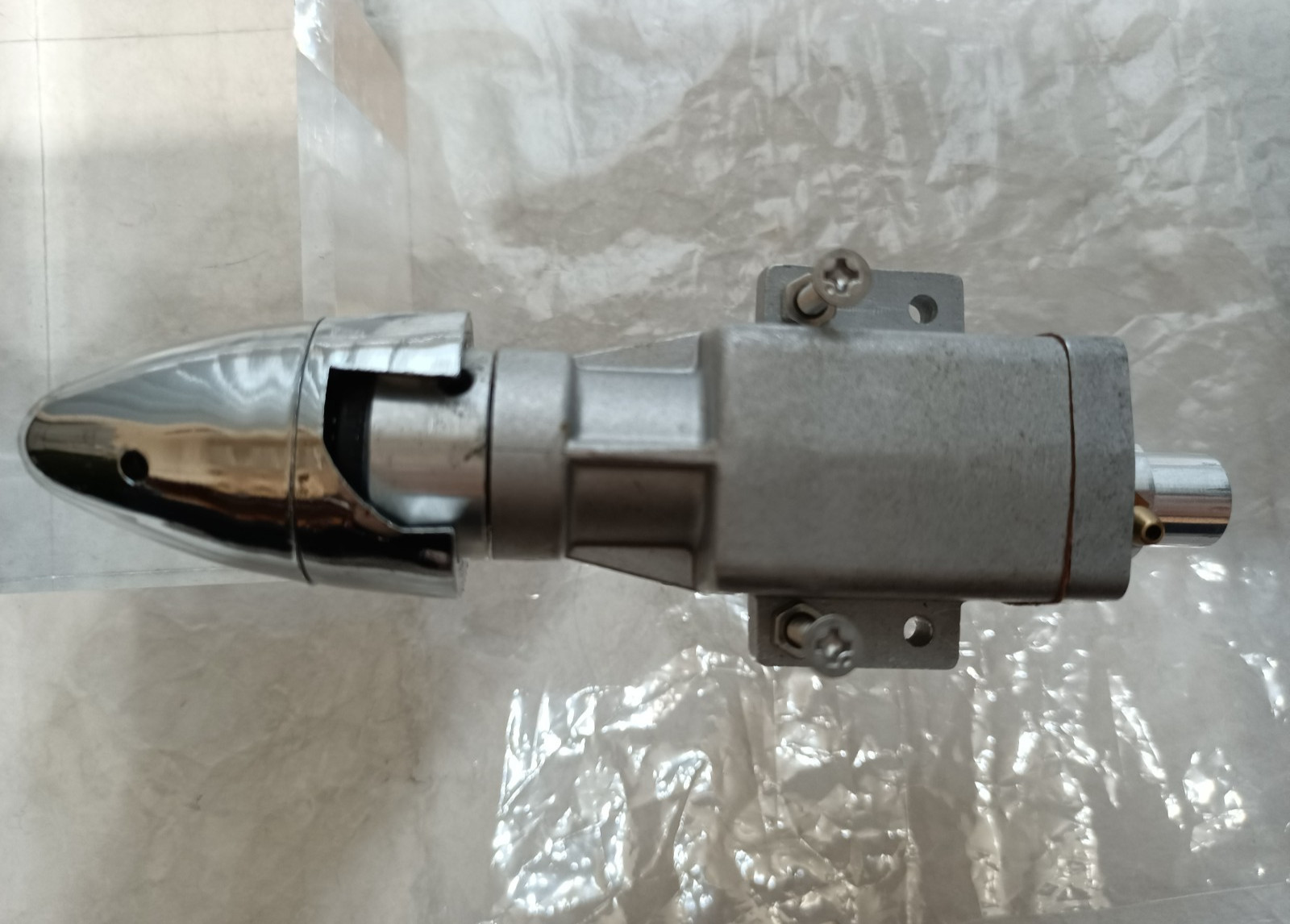 HGK .21 Vintage Engine with Chrome Spinner For Control Line Speed