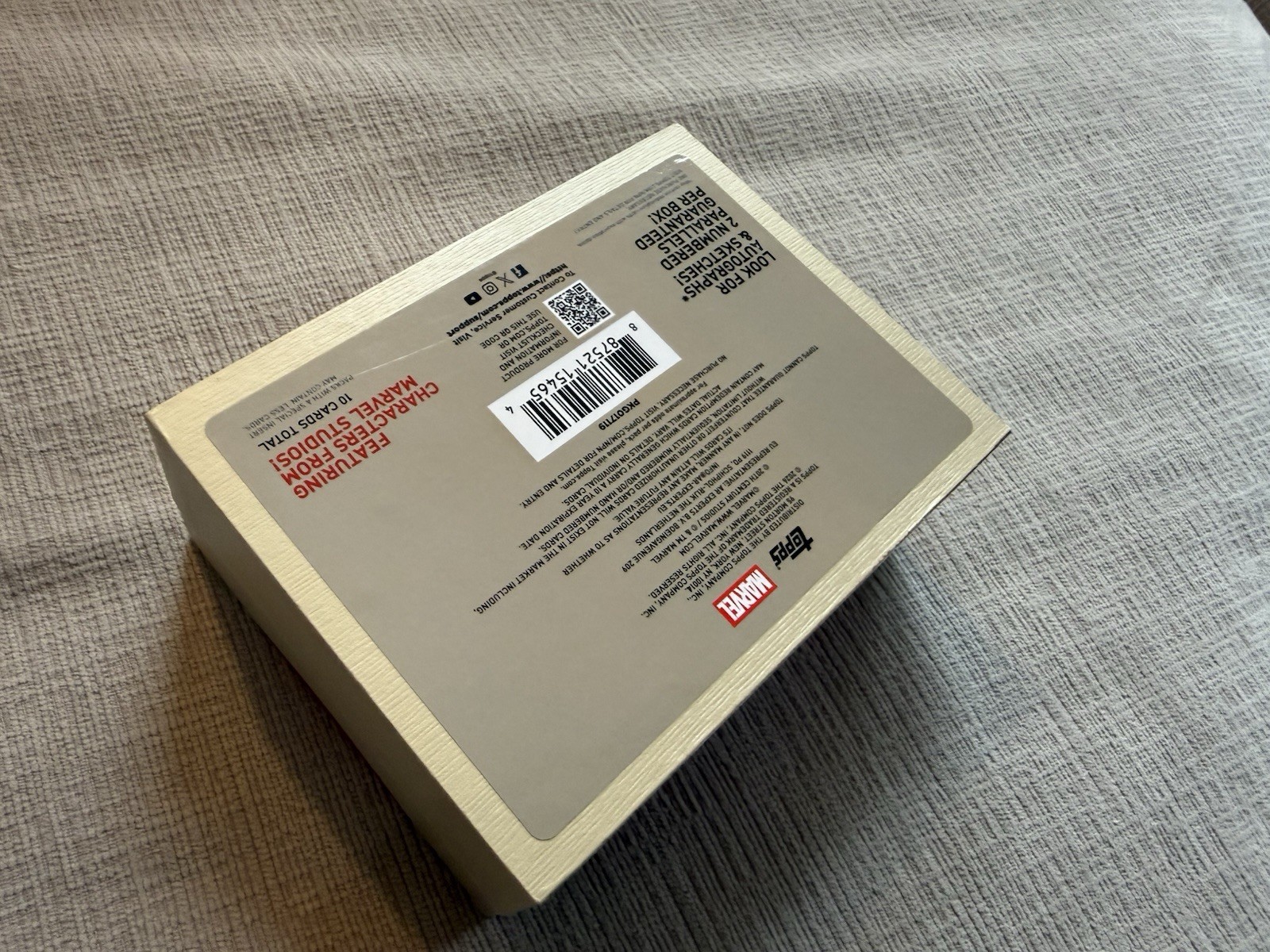 2026 Topps Brooklyn Collection 2025 Captain America Really Nice EMPTY BOX