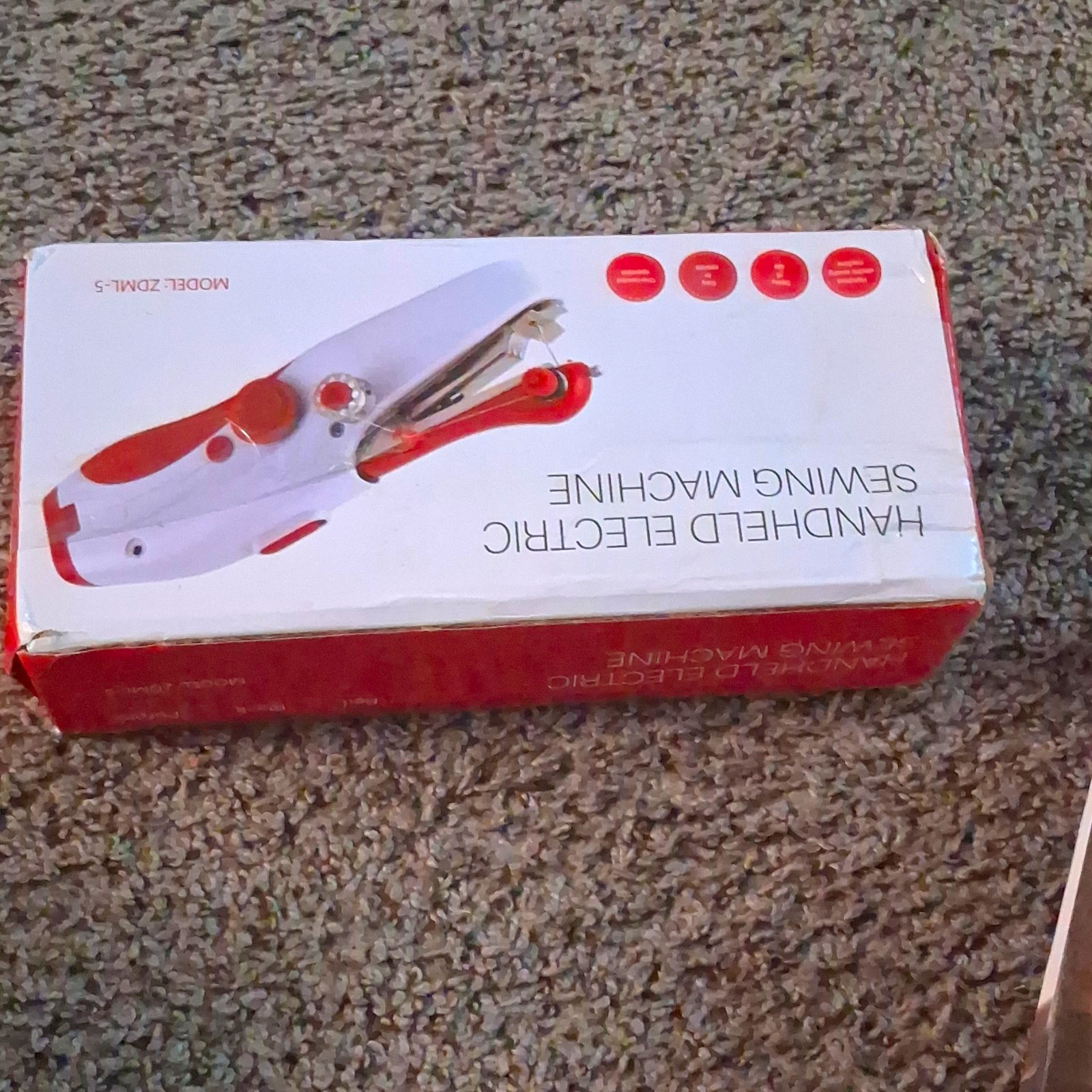 Handheld Portable Electric Sewing Machine Mini Stitcher ZDML-5 for Quilting