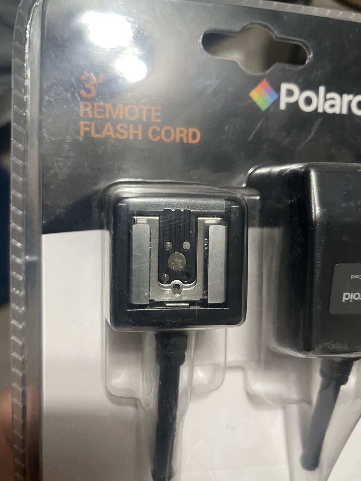 RARE Polaroid 3’ Remote Flash Cord TTL Pentax NOS