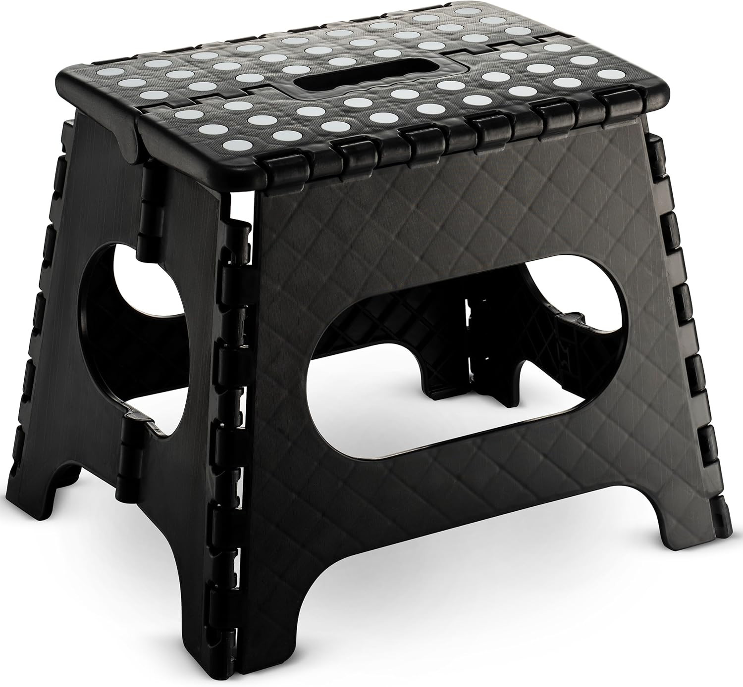 Folding Step Stool - 11" Hight - the Lightweight Step Stool Is Sturdy Enough to