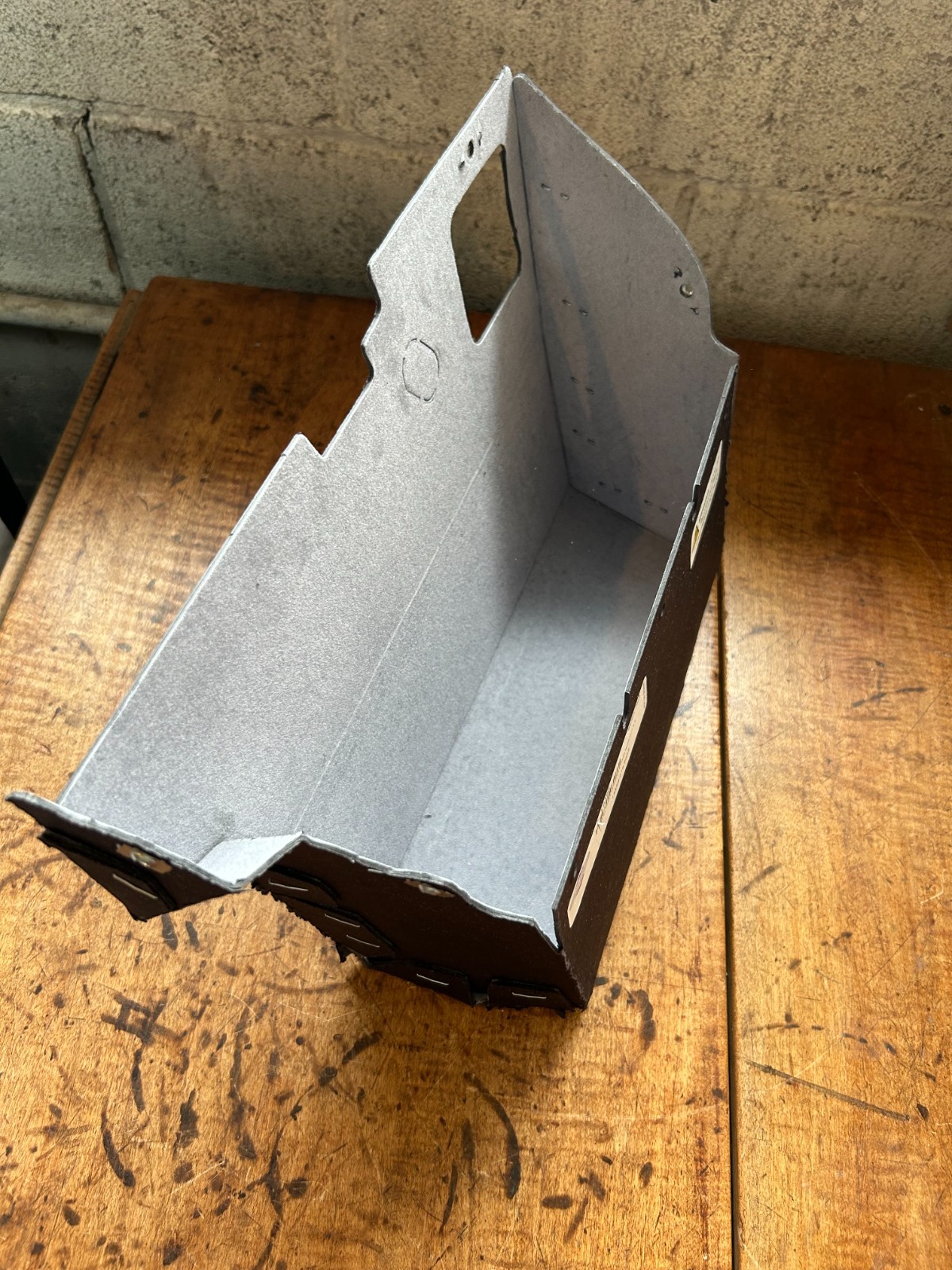 1961 1962 Chevy Glovebox Liner without AC NEW