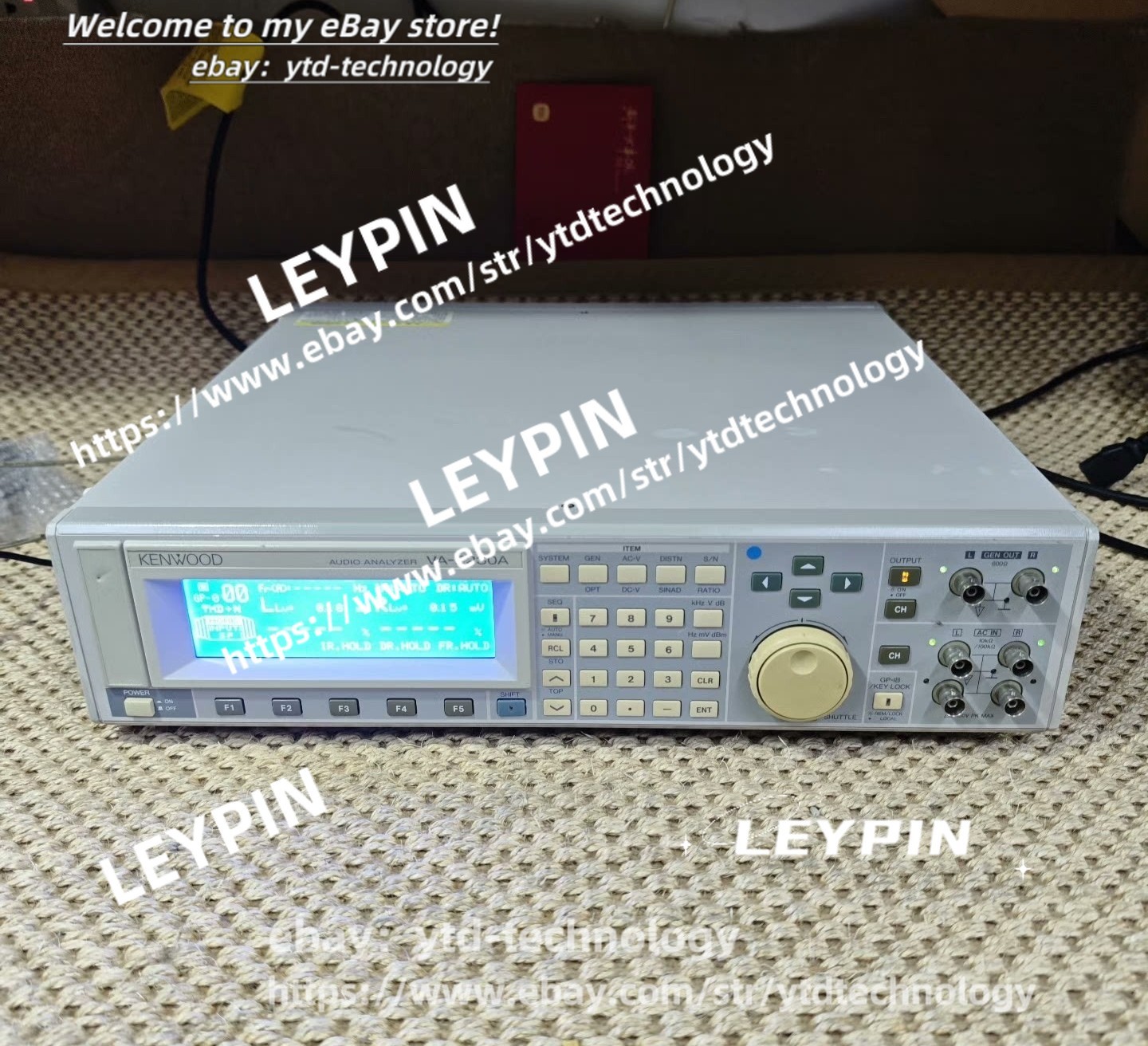 1PCS KENWOOD VA-2230A Audio Analyzer VA2230A Audio Instrument.#ytd