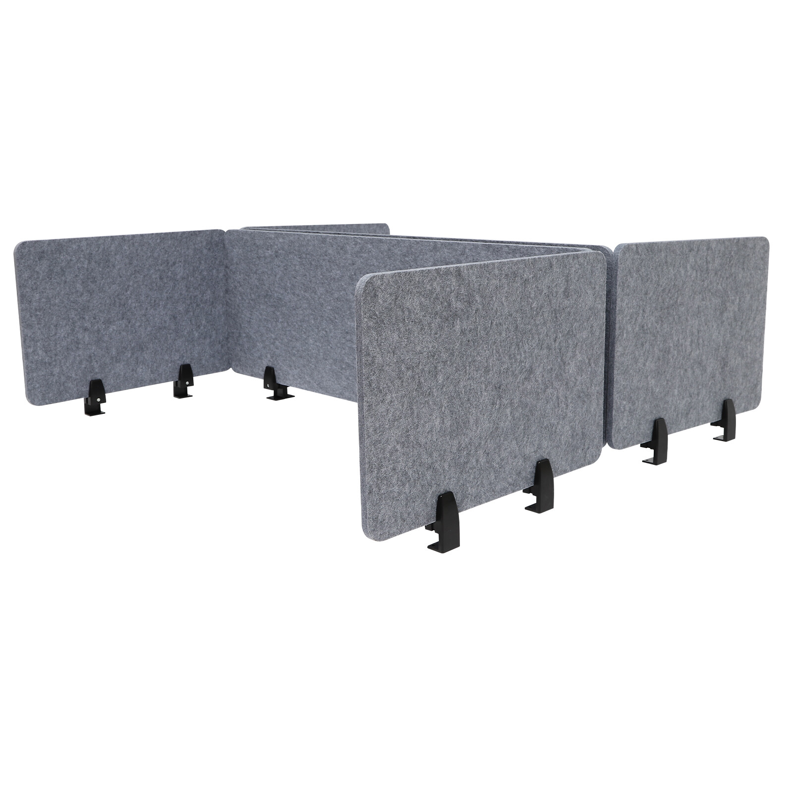Desk Shield Desk Divider Panel Office Desktop Partition Privacy Screen Mounted