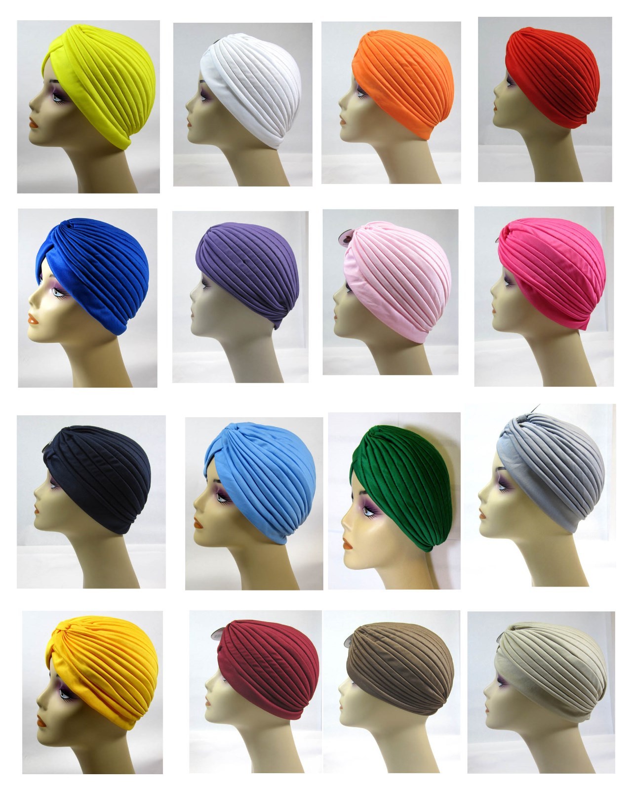 CHOOSE COLOR-- Women  Turban, Chemo Cancer Hat, Headwrap-"Standard Size"