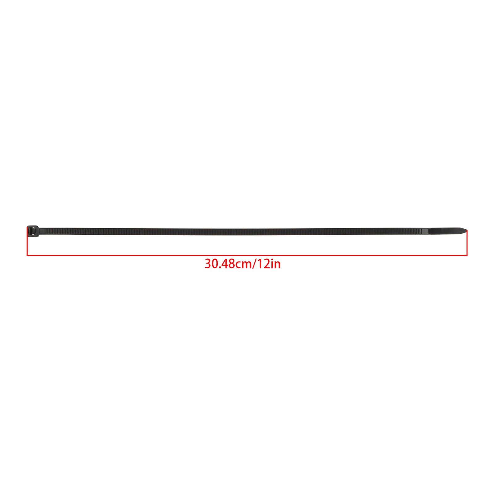 1000 Pack 12" Zip Ties Double-sided Toothed Cable Ties 100 lb Self-Locking