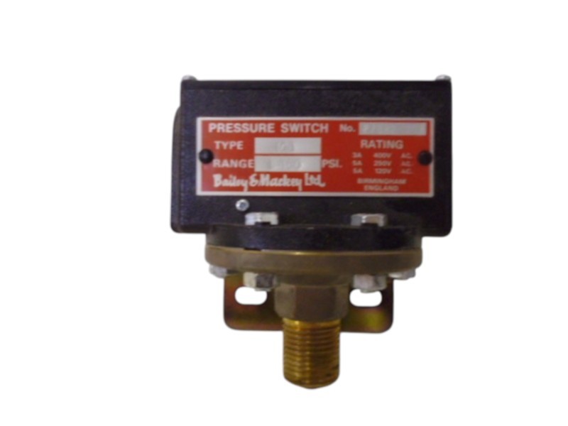 BAILEY & MACKEY 108 PRESSURE SWITCH 5-160 PSI NSNP