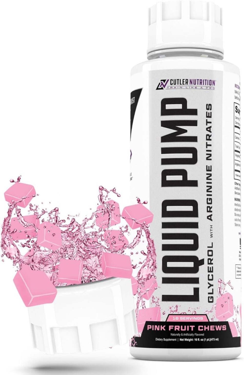 Cutler Nutrition, Liquid Pump, Non-Stim Pre-Workout