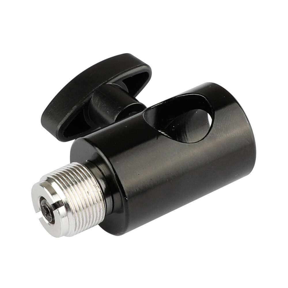 2Pcs CAMVATE Microphone Mount Bracket with 5/8" Male Thread & Light Stand Base